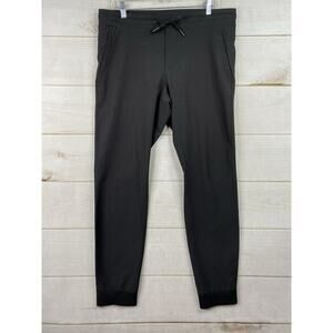 Kyodan Activewear Pants Women's Sz M Black Drawstring Skinny Leg Elastic Waist